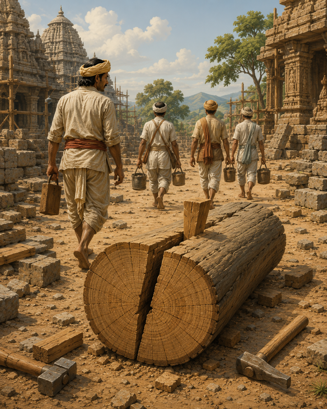 The Monkey and the Wedge — scene 2