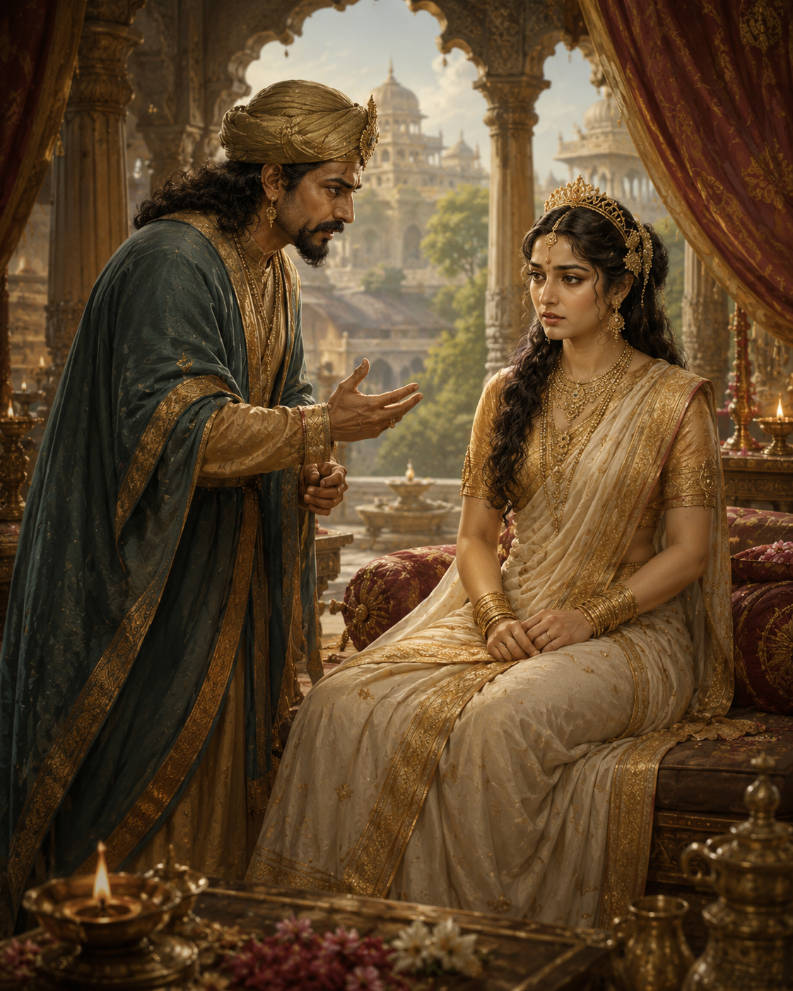 The Disguise of Vāsavadattā — scene 1